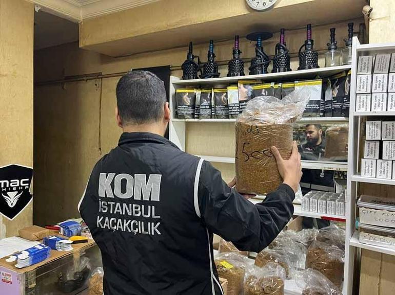 İstanbul’da kaçak tütün ticaretine operasyon: 12 gözaltı kararı
