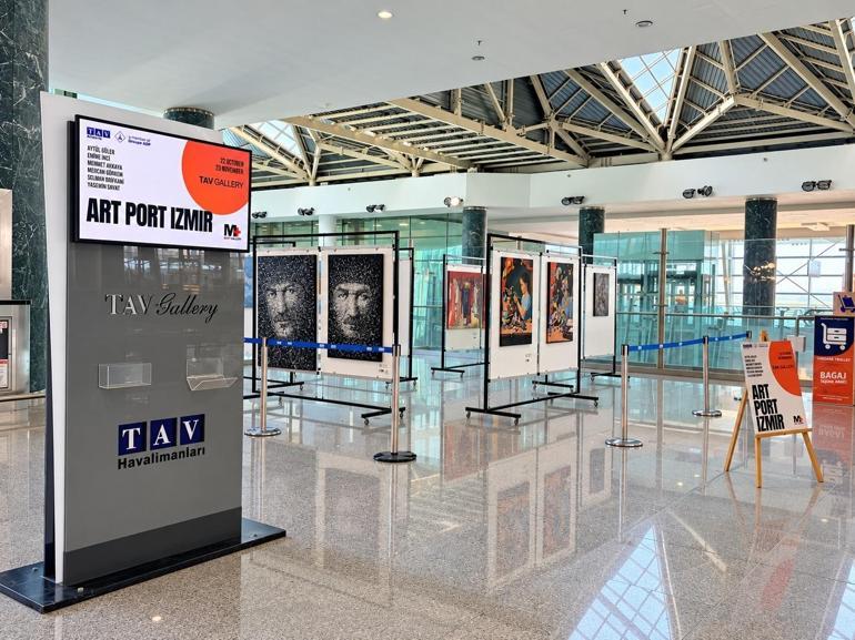 Adnan Menderes Havalimanı’nda ‘Art Port İzmir’ sergisi