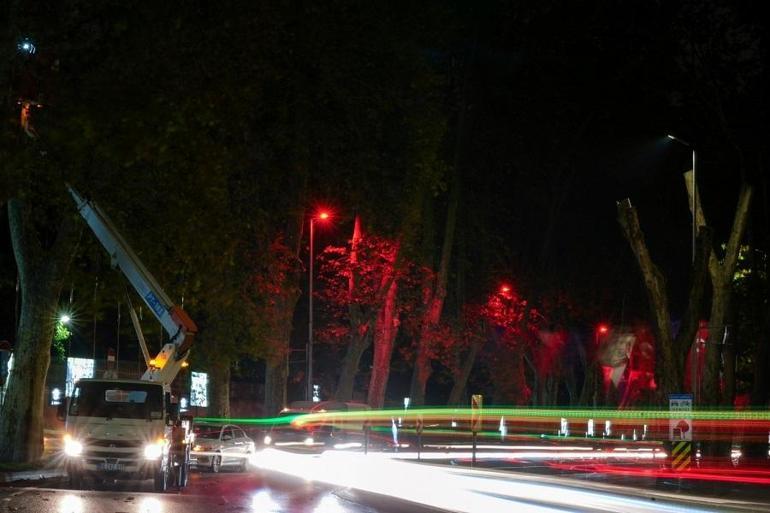 BEDAŞ, Cumhuriyet Bayramı coşkusunu kentin aydınlatmalarına taşıdı