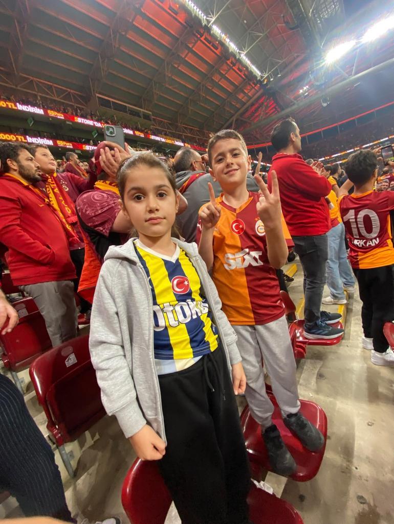 Derbiyi deplasmanda Fenerbahçe formasıyla takip eden minik taraftardan mesaj: Çok güzel duygular yaşadım, teşekkür ederim