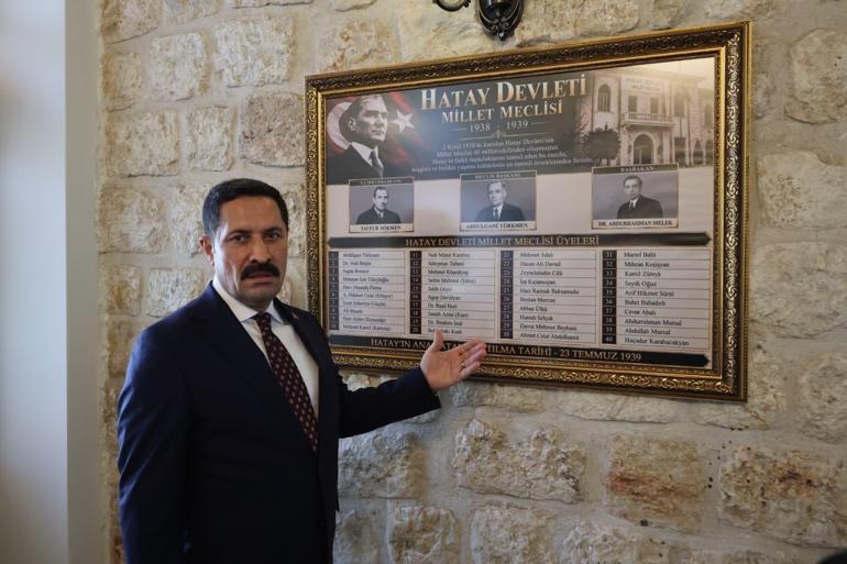 Depremde zarar gören Hatay’ın 98 yıllık tarihi valilik binası yeniden inşa edildi