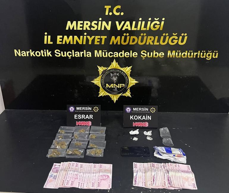 Mersin’de torbacı operasyonu; 7 tutuklama