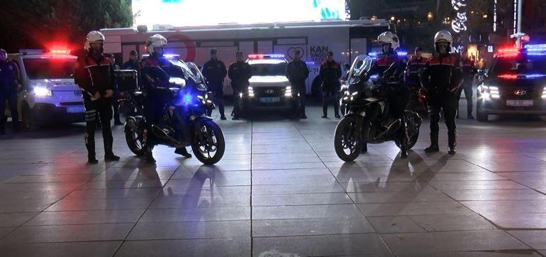 Ankarada TDT 13. Devlet ve Hükümet Başkanları Zirvesi kapsamında asayiş ve trafik denetimi yapıldı
