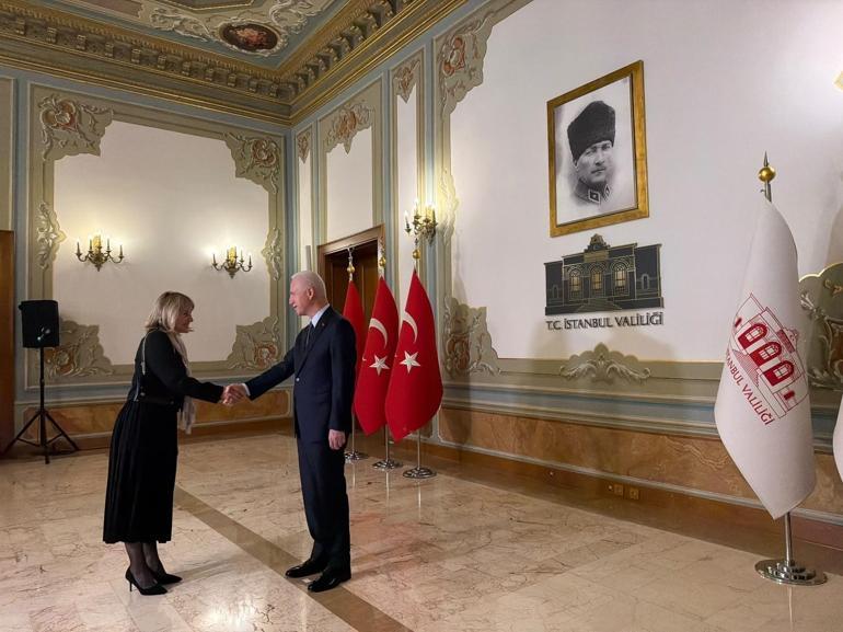 Vali Davut Gül, Cumhuriyetin 103üncü yılı kutlamaları kapsamında tebrikleri kabul etti
