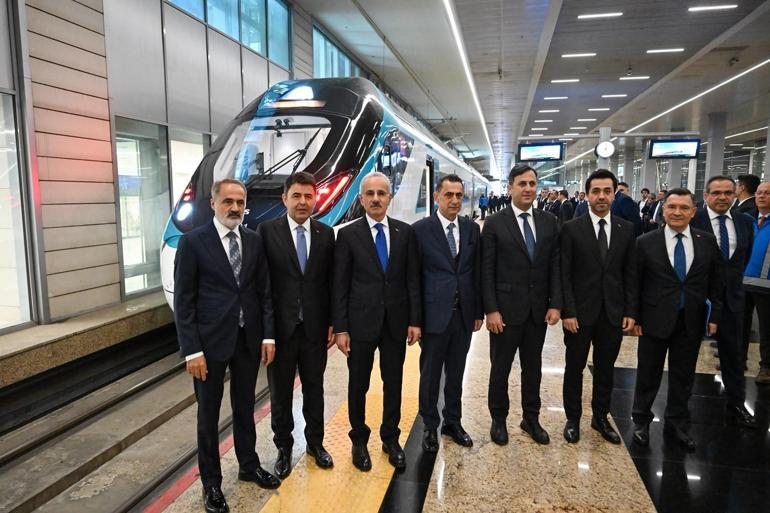 Bakan Uraloğlu, Milli Hızlı Treni test etti
