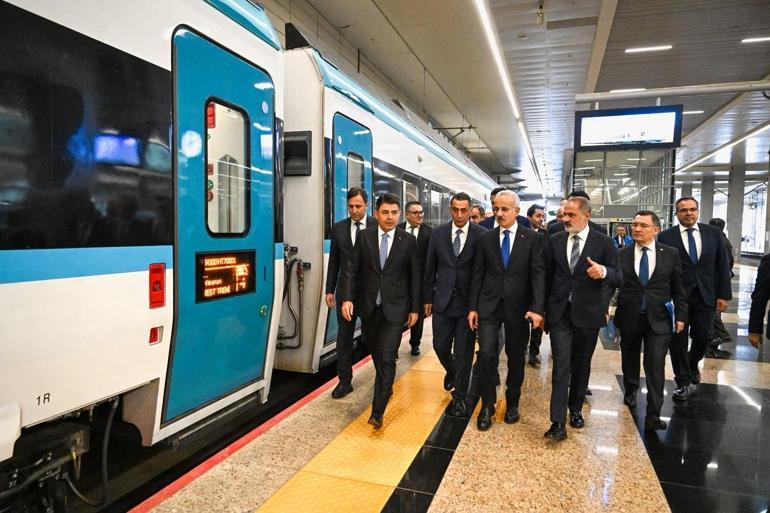 Bakan Uraloğlu, Milli Hızlı Treni test etti