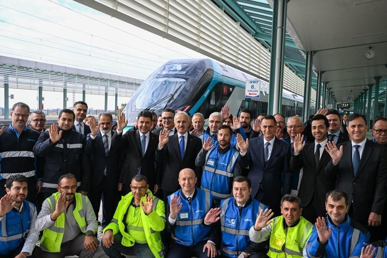 Bakan Uraloğlu, Milli Hızlı Treni test etti