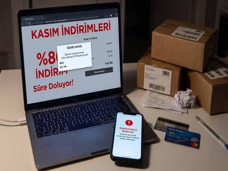 Kasım ayı indirimleri öncesi siber güvenlik uzmanından sahte site uyarısı: Sanal kart kullanın
