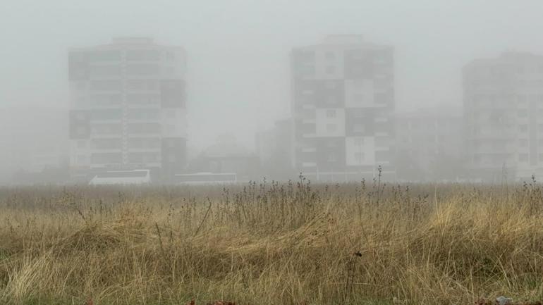 Diyarbakırda sis nedeniyle uçak seferleri aksadı