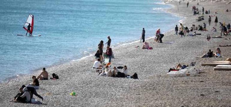 Ekimde, Antalyada 41,2 derece ile sıcaklık rekoru