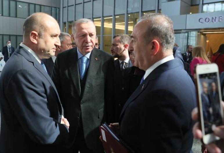 Cumhurbaşkanı Erdoğandan NATO zirvesinde önemli görüşmeler