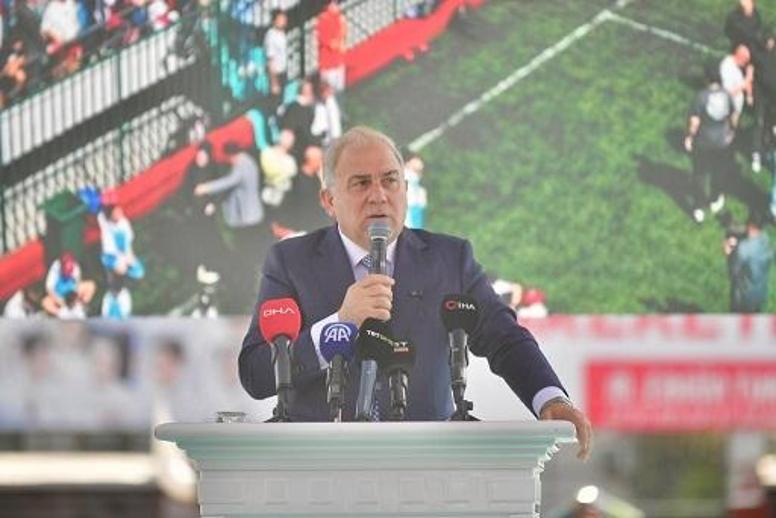 Bakan Bak, Mimar Sinan Spor Kompleksi’nin temel atma törenine katıldı