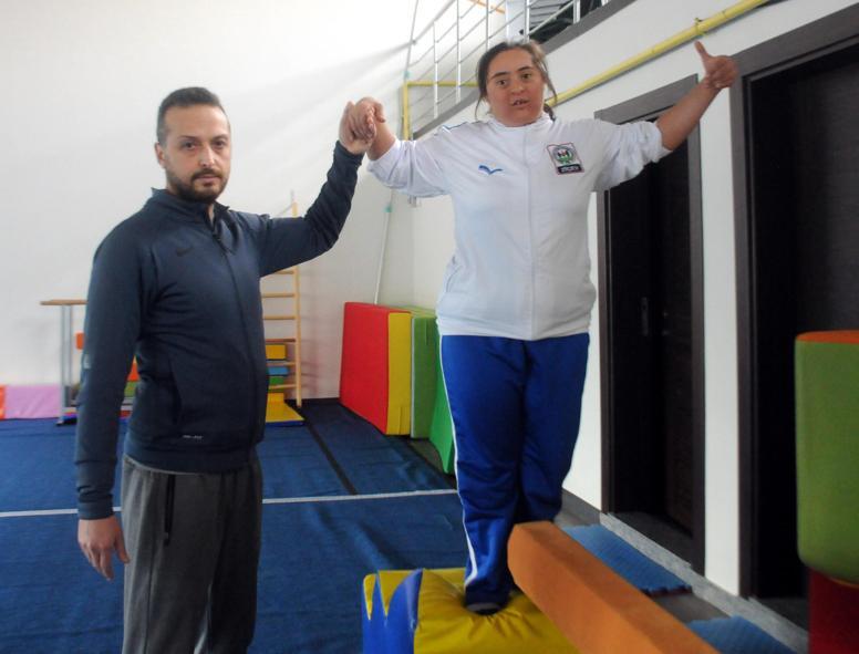 Down sendromlu Mehtap, milli takım seçmelerine hazırlanıyor