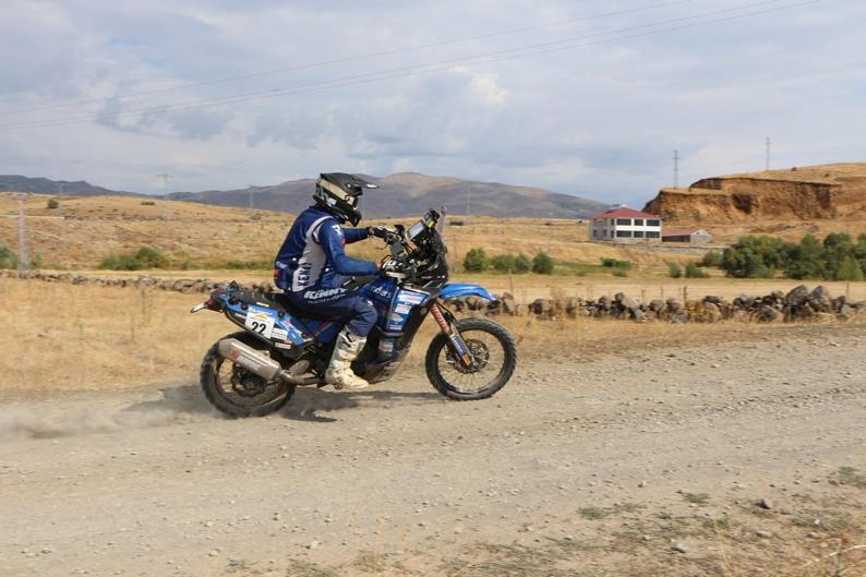 Karlıova, TransAnatolia Rally Raid yarışmacılarına ev sahipliği yaptı