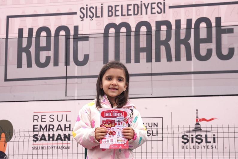 Şişlide ‘Gezici Kent Market’ hizmete başladı