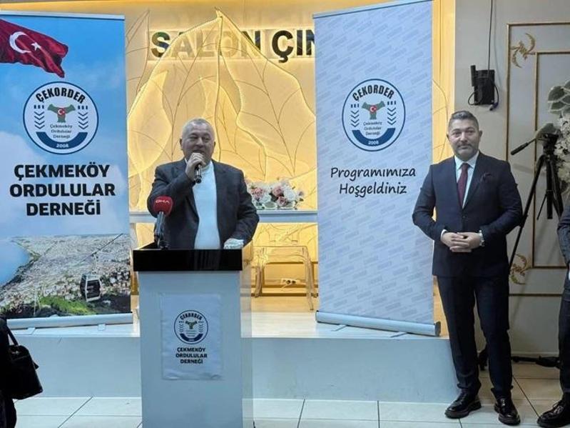 Çekmeköydeki Ordulular geleneksel iftar programında buluştu