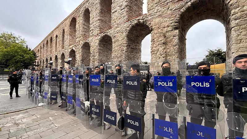 Bozdoğan Kemeri'nde polis önlemi