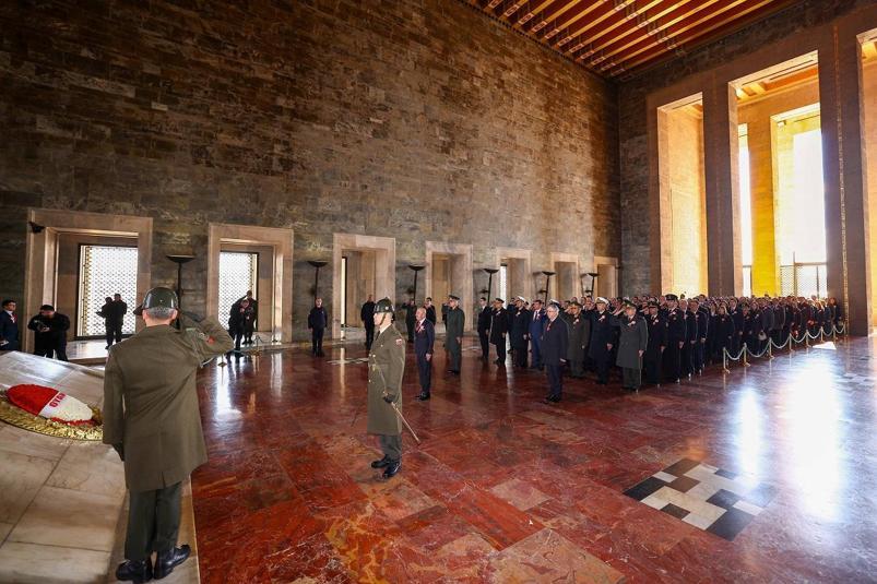 OYAKtan 65inci kuruluş yıl dönümünde Anıtkabire ziyaret