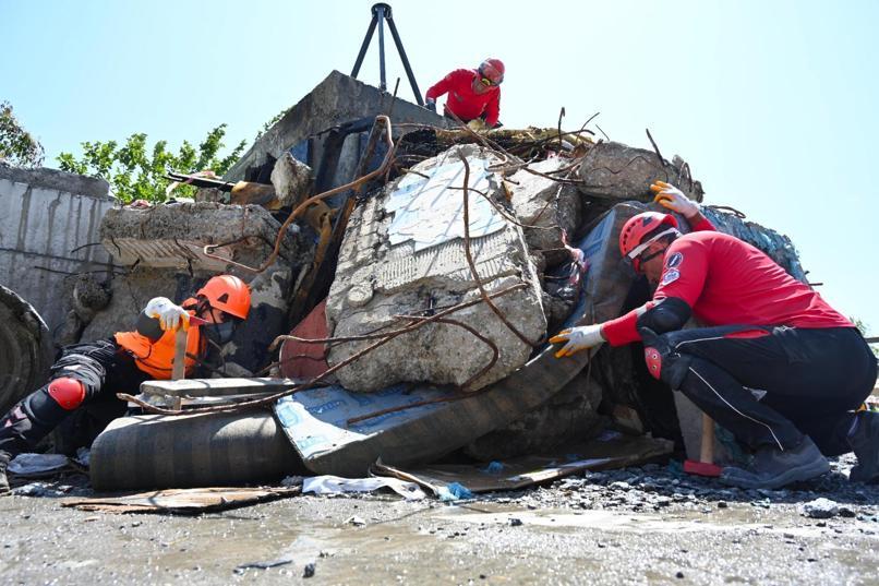 Beşiktaş Belediyesi, olası İstanbul depremine karşı tatbikat gerçekleştirdi
