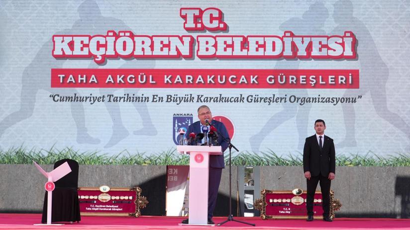 Keçiören Belediyesi ‘Karakucak Güreşleri’ başladı