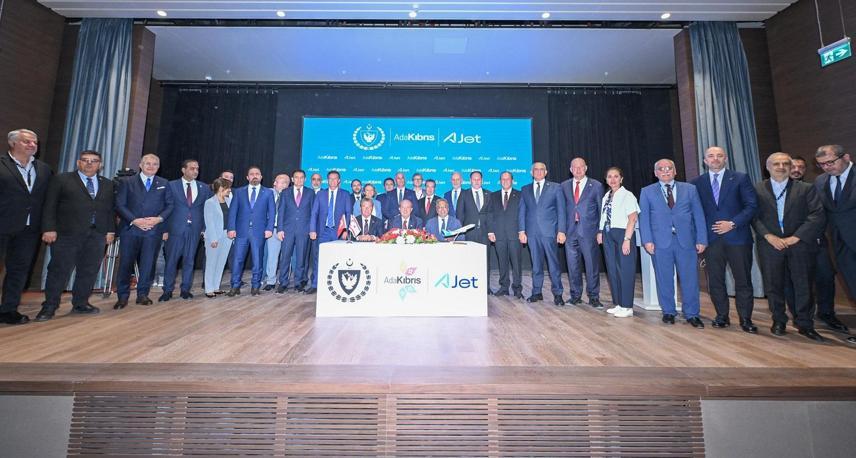 Ada Kıbrıs projesine THY ve AJet’ten destek