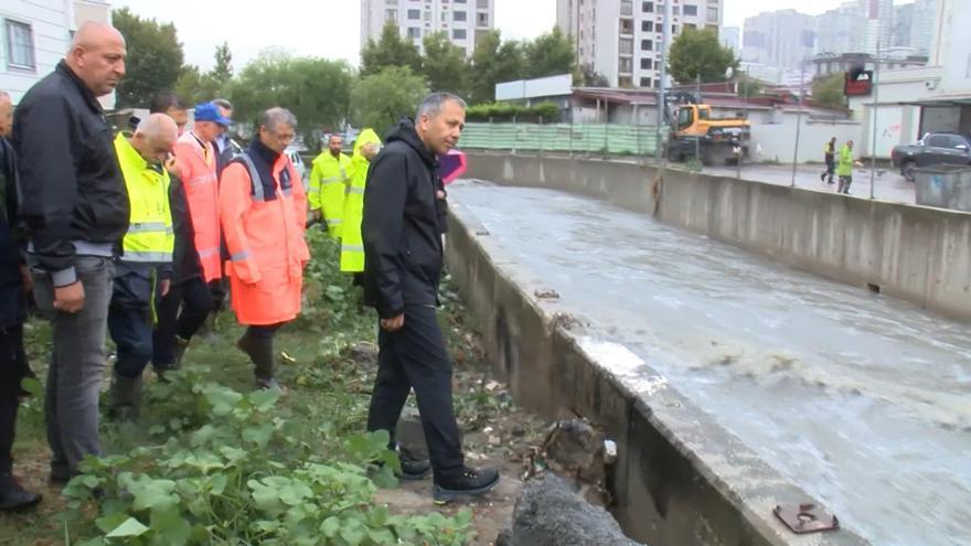 Esenyurtta yine su baskınları